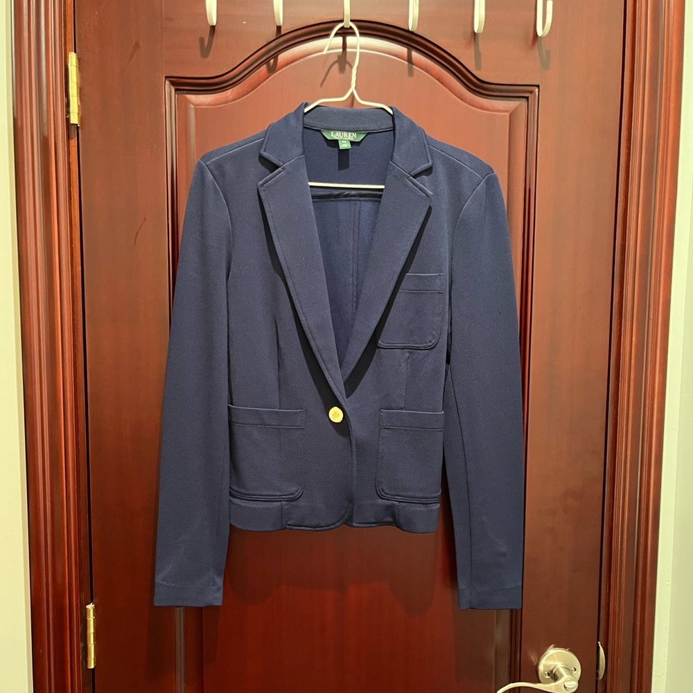 Lauren Ralph Lauren blue blazer size SP